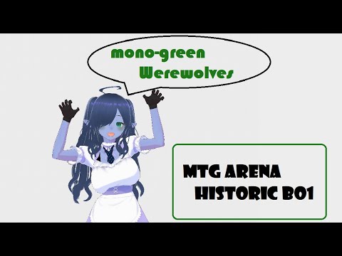 【MTGArena】ヒストリックBO1 緑単【MTG】