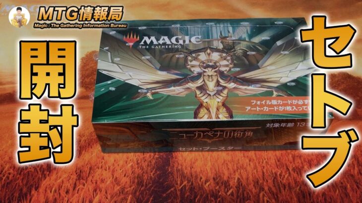 【MTG】ニューカペナ セットブースターBOX開封【Magic: The Gathering Product Review】