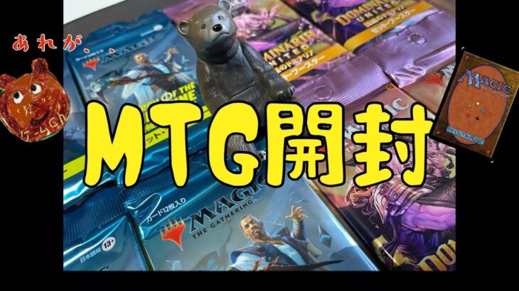 [MTG]スタンダードイベントの為に欲しいカードを当てる開封