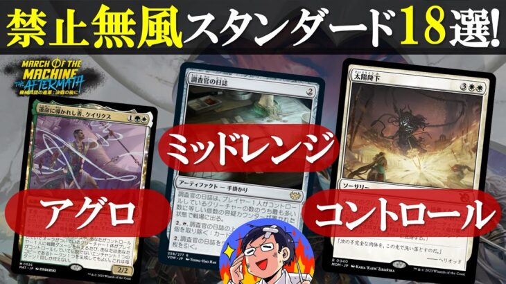 【MTG】禁止改訂後の新環境スタンダードデッキ18選！無傷のデッキ、変更で対応できるデッキを最速で纏めました！