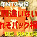 【MTG】今年は2000円UP。どうなる中身？2024 BIGMAGICパック福袋【開封】