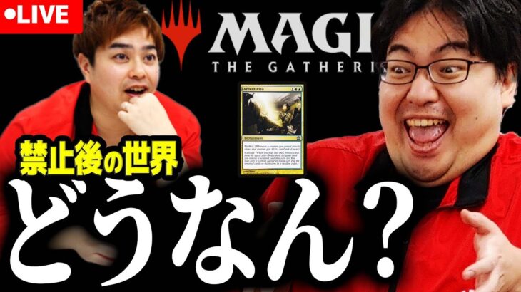 【MTG】変なデッキ出来てる！！！？今のウチかも？禁止後どうなったか見ていく【モダン環境激変か？？】