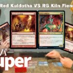 【MTG Pauper】Mono-Red Kuldotha VS RG Kiln Fiendパウパー対戦動画(50)